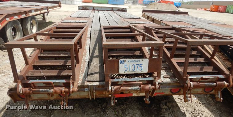 image for item DK1821 1996 Interstate 40DLA  equipment trailer