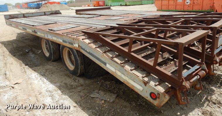 image for item DK1821 1996 Interstate 40DLA  equipment trailer