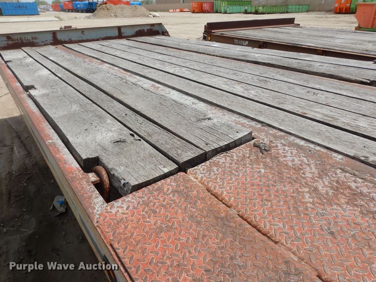 image for item DK1821 1996 Interstate 40DLA  equipment trailer