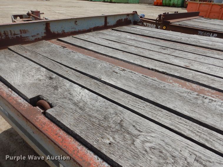 image for item DK1821 1996 Interstate 40DLA  equipment trailer