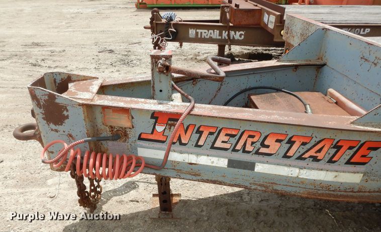 image for item DK1821 1996 Interstate 40DLA  equipment trailer