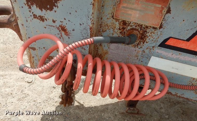 image for item DK1821 1996 Interstate 40DLA  equipment trailer