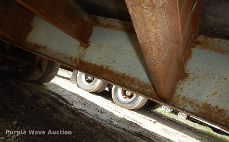 image for item DK1821 1996 Interstate 40DLA  equipment trailer