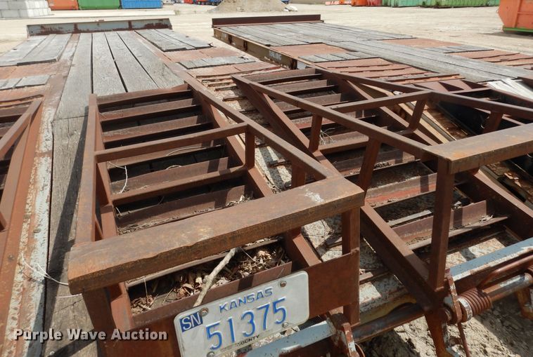 image for item DK1821 1996 Interstate 40DLA  equipment trailer