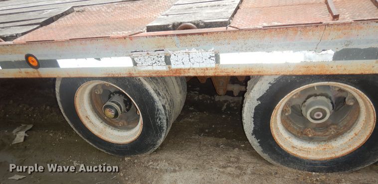 image for item DK1821 1996 Interstate 40DLA  equipment trailer