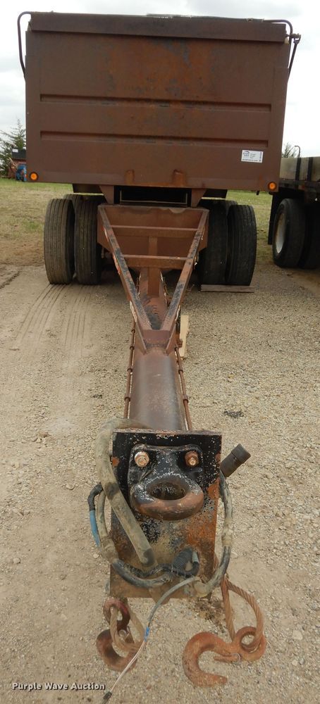 image for item DK1828 2009 Neville FL13  end dump pup trailer