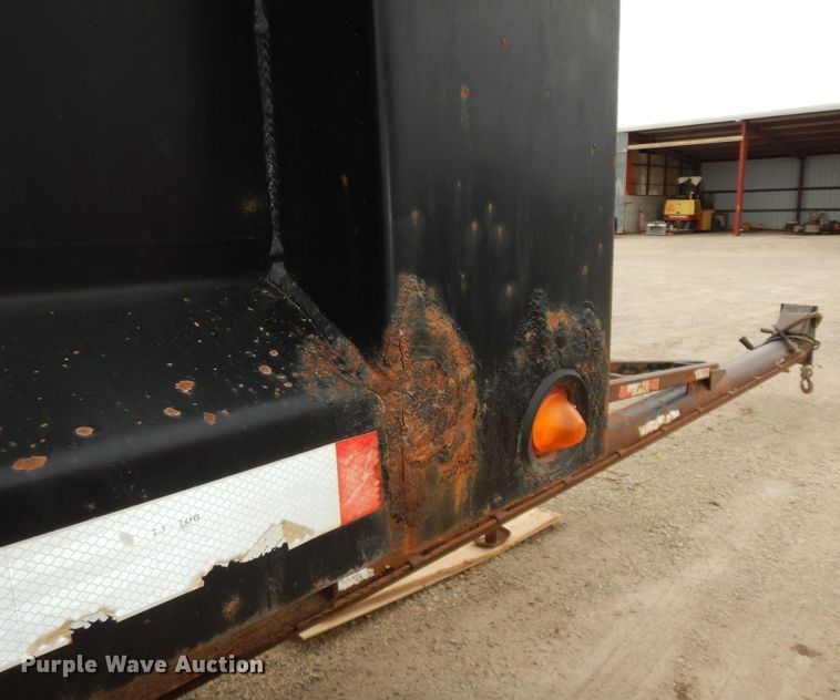 image for item DK1828 2009 Neville FL13  end dump pup trailer