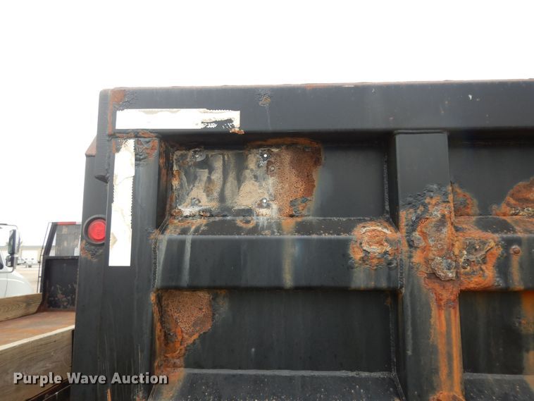 image for item DK1828 2009 Neville FL13  end dump pup trailer