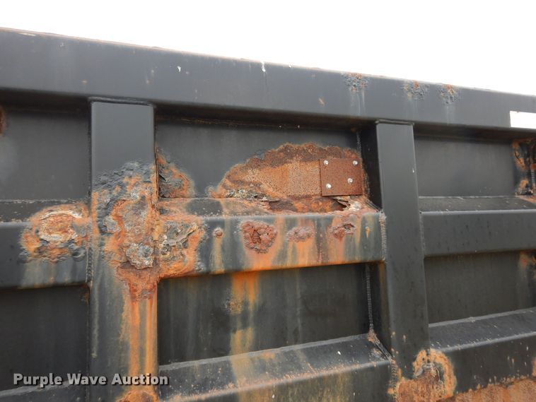 image for item DK1828 2009 Neville FL13  end dump pup trailer