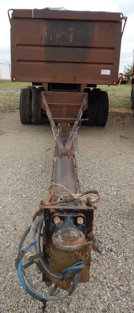 image for item DK1830 2009 Neville FL13  end dump pup trailer