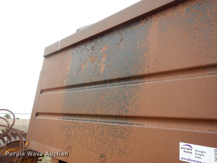 image for item DK1830 2009 Neville FL13  end dump pup trailer