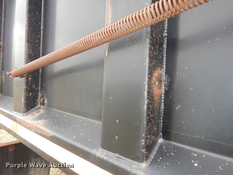 image for item DK1830 2009 Neville FL13  end dump pup trailer