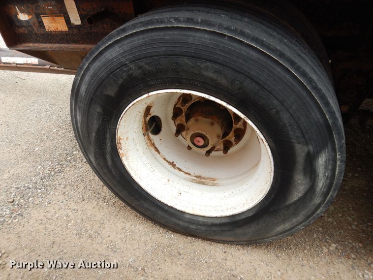 image for item DK1830 2009 Neville FL13  end dump pup trailer