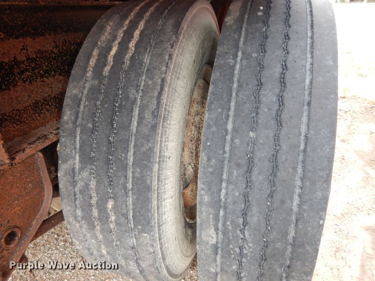 image for item DK1830 2009 Neville FL13  end dump pup trailer