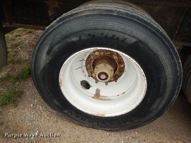 image for item DK1830 2009 Neville FL13  end dump pup trailer