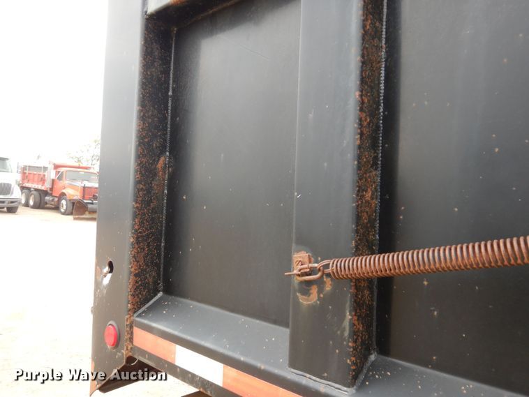 image for item DK1842 2009 Neville FL13  end dump pup trailer