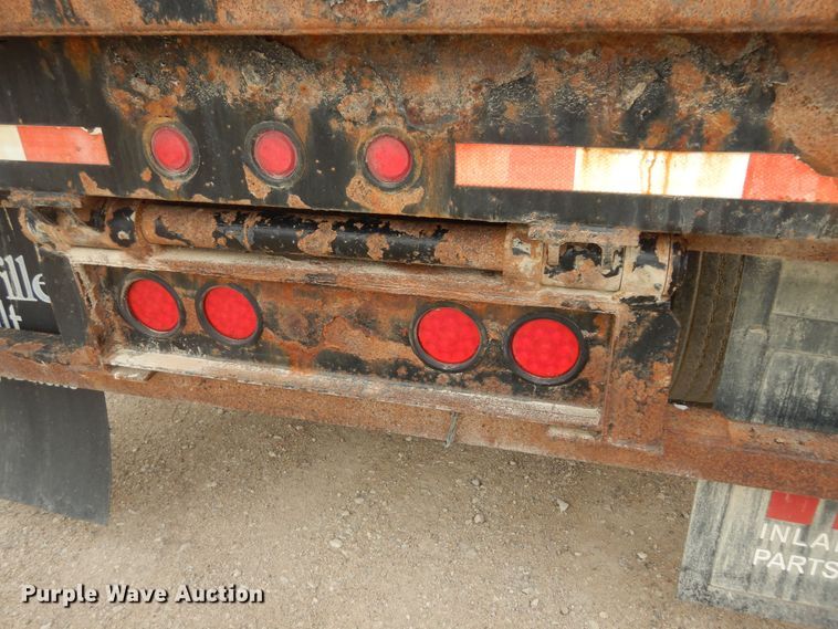 image for item DK1842 2009 Neville FL13  end dump pup trailer