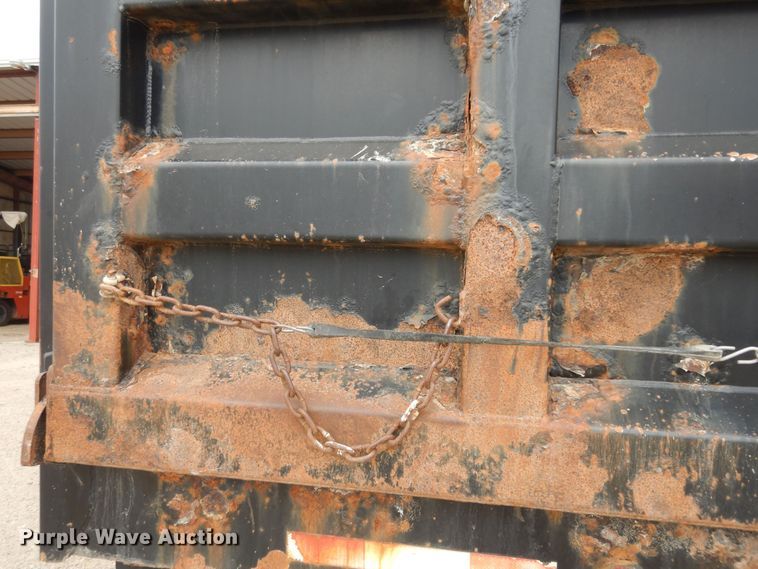 image for item DK1842 2009 Neville FL13  end dump pup trailer