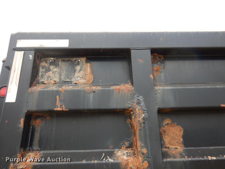 image for item DK1842 2009 Neville FL13  end dump pup trailer