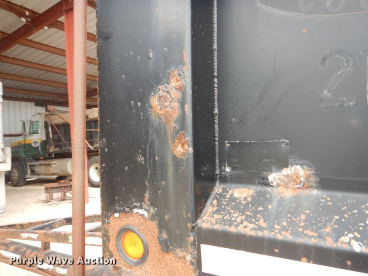 image for item DK1842 2009 Neville FL13  end dump pup trailer