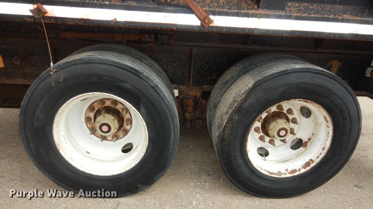 image for item DK1842 2009 Neville FL13  end dump pup trailer