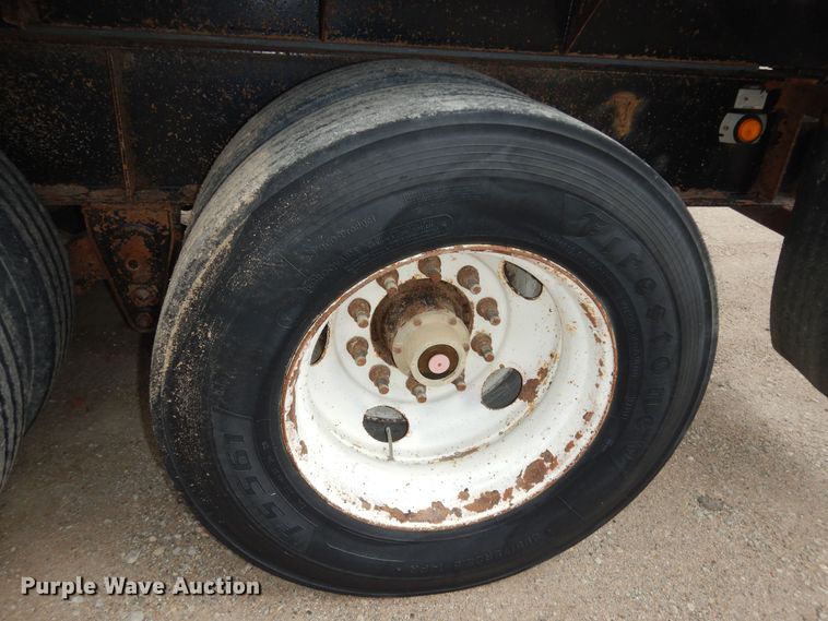 image for item DK1842 2009 Neville FL13  end dump pup trailer