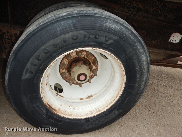 image for item DK1842 2009 Neville FL13  end dump pup trailer