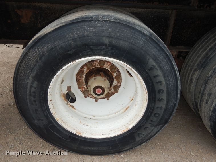 image for item DK1842 2009 Neville FL13  end dump pup trailer