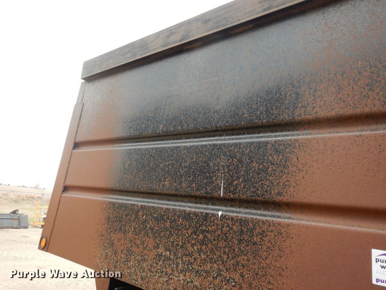 image for item DK1843 2009 Neville FL13  end dump pup trailer