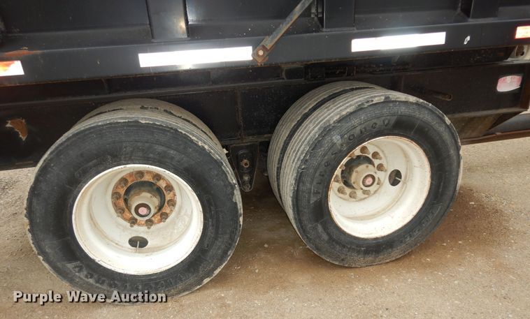 image for item DK1843 2009 Neville FL13  end dump pup trailer