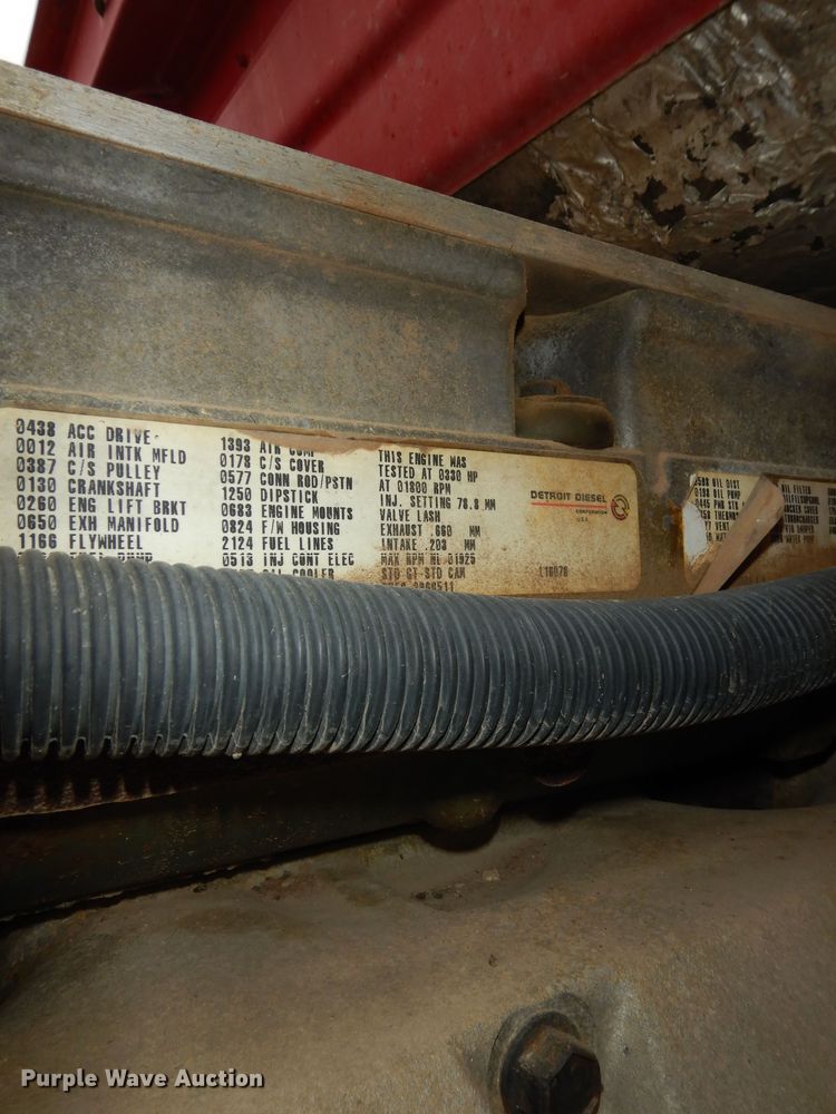 image for item DK1844 1996 Volvo WG  dump truck