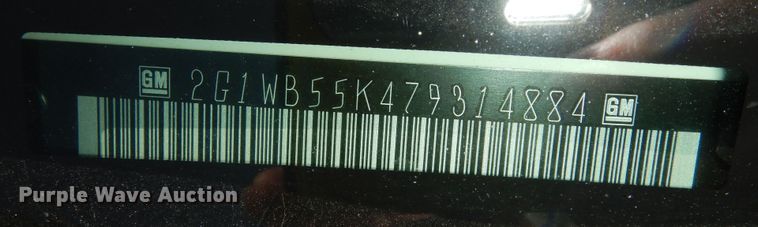 image for item DK1847 2007 Chevrolet Impala LS