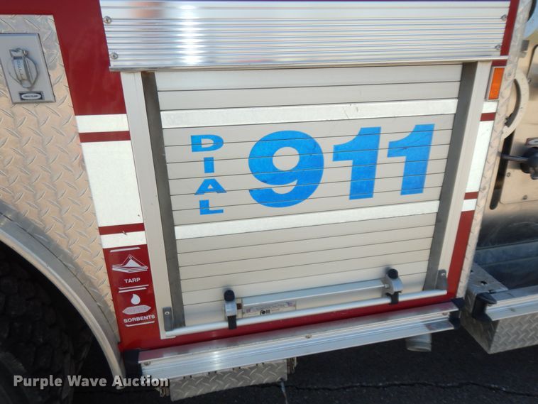 image for item DK1852 1995 Freightliner FL80  pumper fire truck