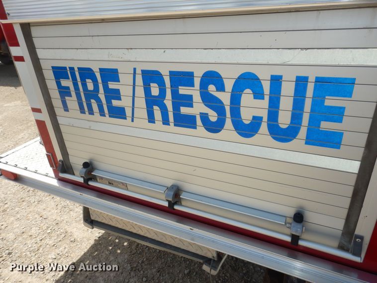 image for item DK1852 1995 Freightliner FL80  pumper fire truck