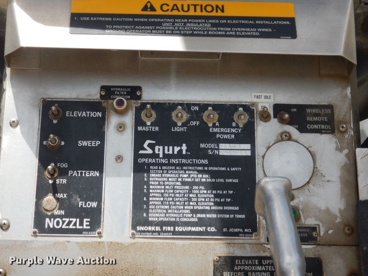 image for item DK1852 1995 Freightliner FL80  pumper fire truck