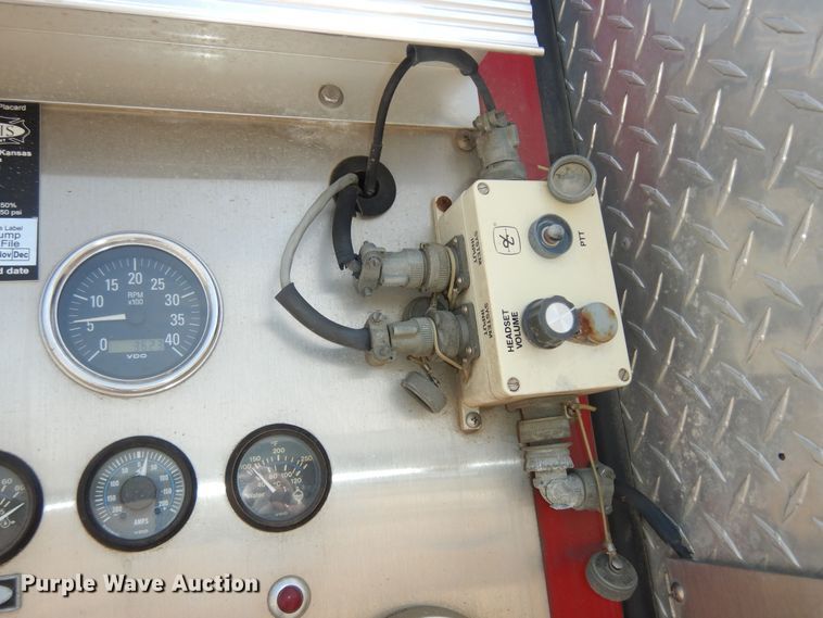 image for item DK1852 1995 Freightliner FL80  pumper fire truck