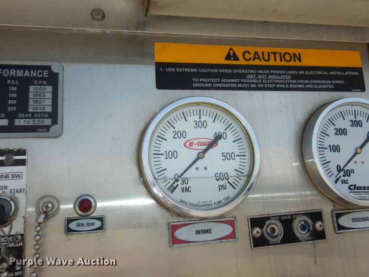 image for item DK1852 1995 Freightliner FL80  pumper fire truck