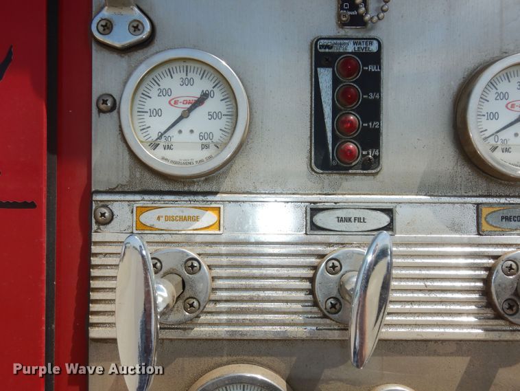 image for item DK1852 1995 Freightliner FL80  pumper fire truck