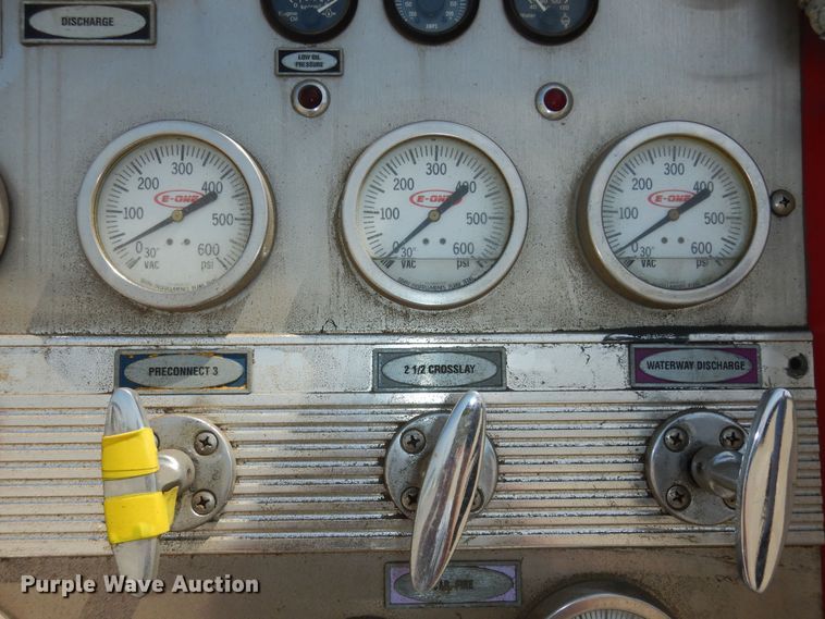 image for item DK1852 1995 Freightliner FL80  pumper fire truck