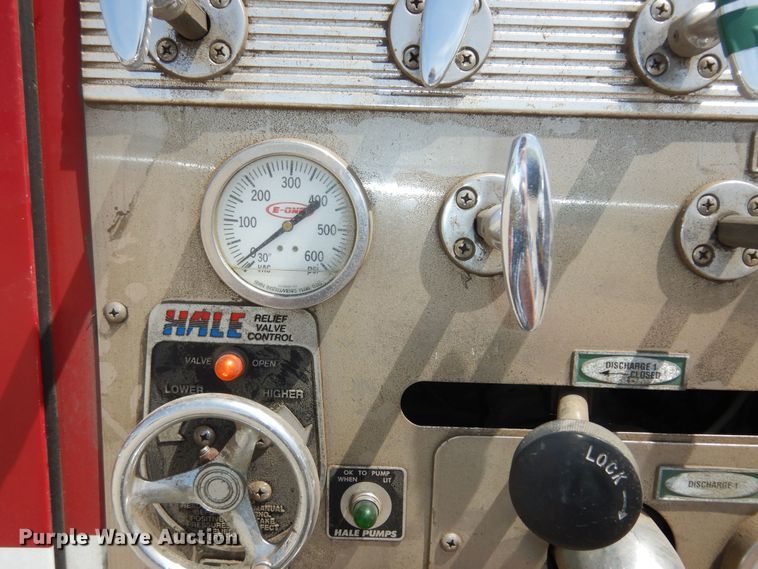 image for item DK1852 1995 Freightliner FL80  pumper fire truck