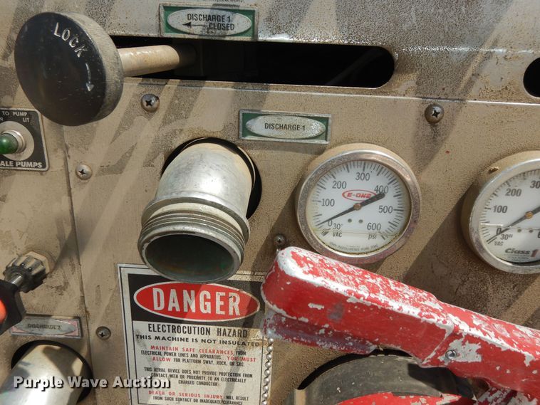 image for item DK1852 1995 Freightliner FL80  pumper fire truck