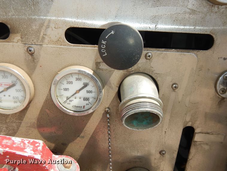 image for item DK1852 1995 Freightliner FL80  pumper fire truck