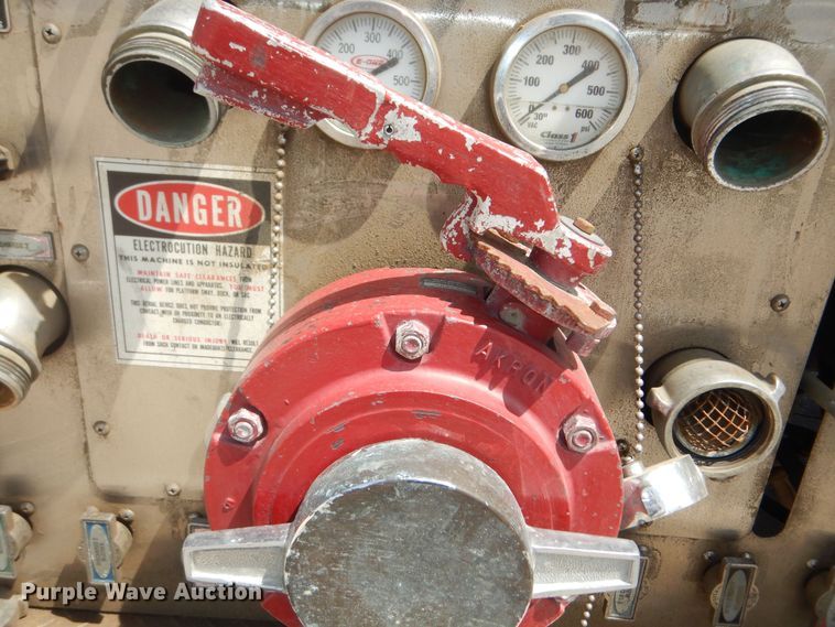 image for item DK1852 1995 Freightliner FL80  pumper fire truck