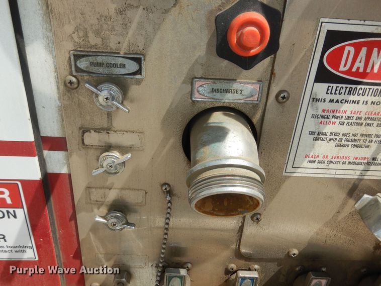 image for item DK1852 1995 Freightliner FL80  pumper fire truck