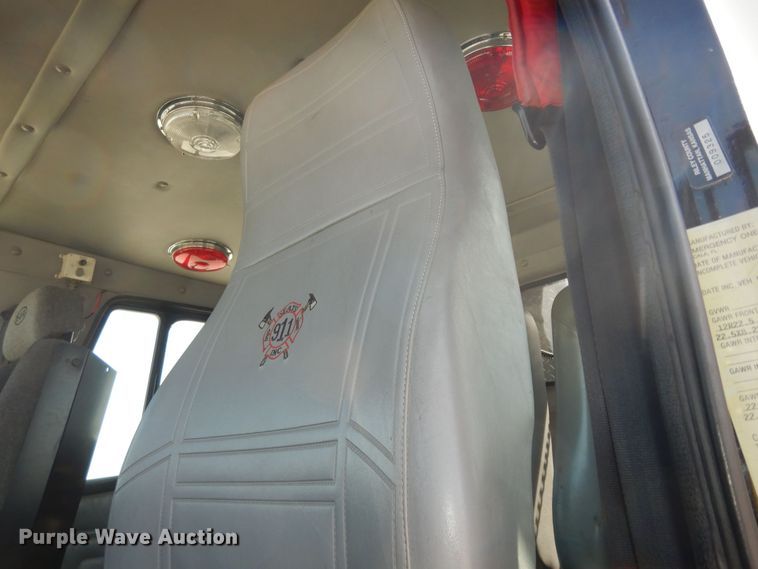 image for item DK1852 1995 Freightliner FL80  pumper fire truck