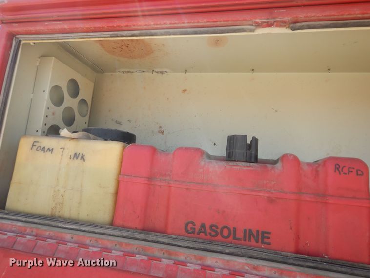 image for item DK1853 1993 International 4900  tanker fire truck