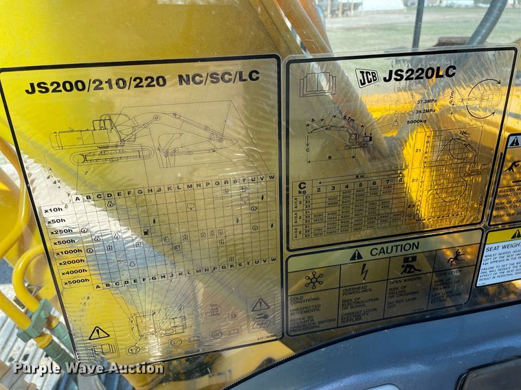 image for item DK7372 2004 JCB JS220  excavator