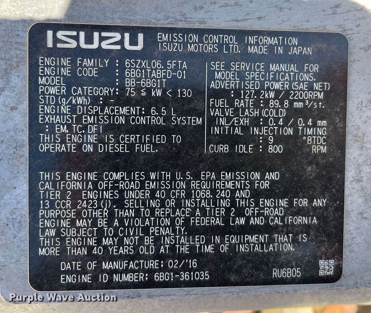 image for item DK7372 2004 JCB JS220  excavator