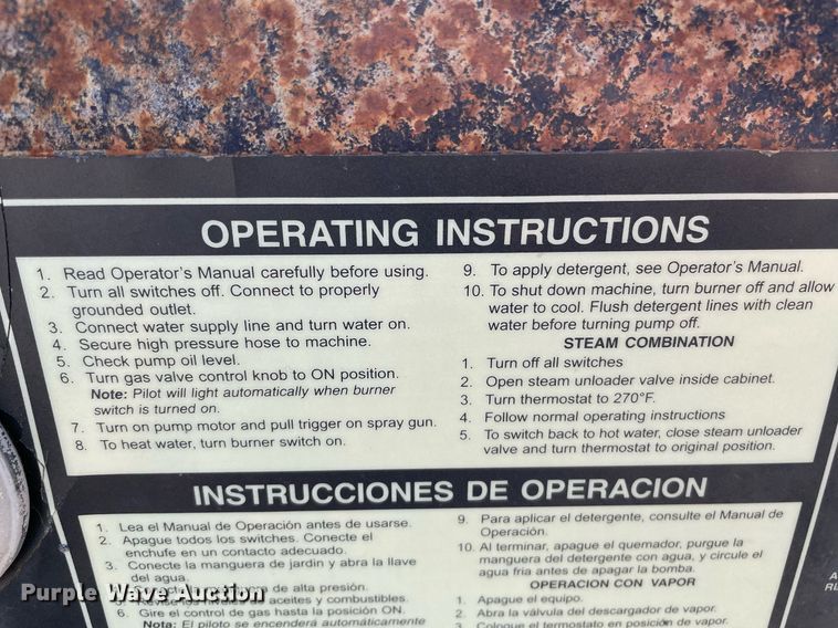 image for item DK7376 Landa VLP 4-3000  pressure washer