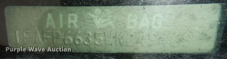 image for item DK7655 1998 Ford Contour SE